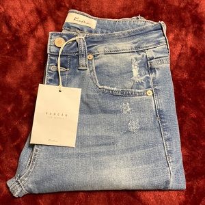 Brand new tags still attached. Kancan buttonfly jeans.